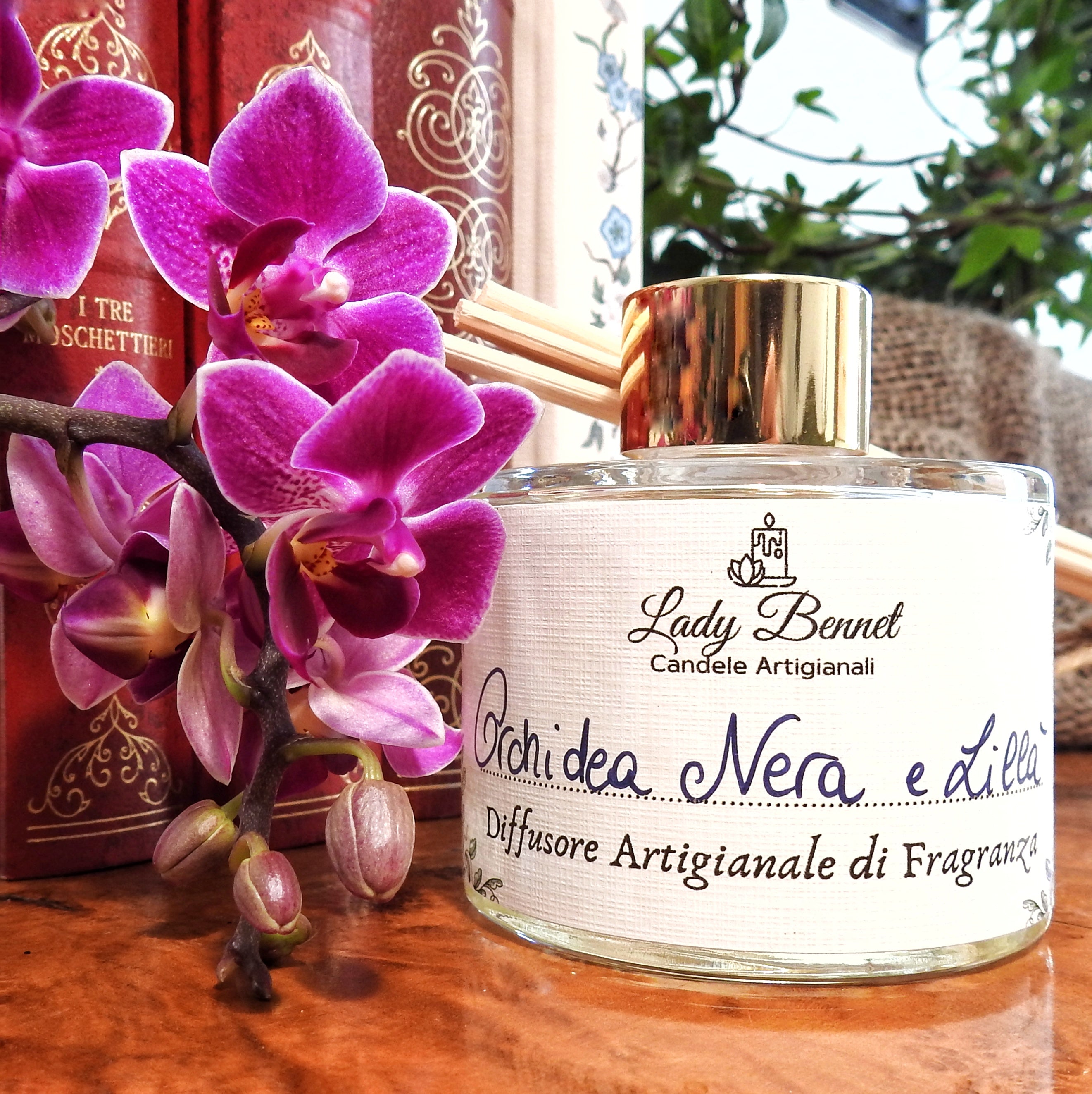 Diffusore Orchidea Nera e Lillà