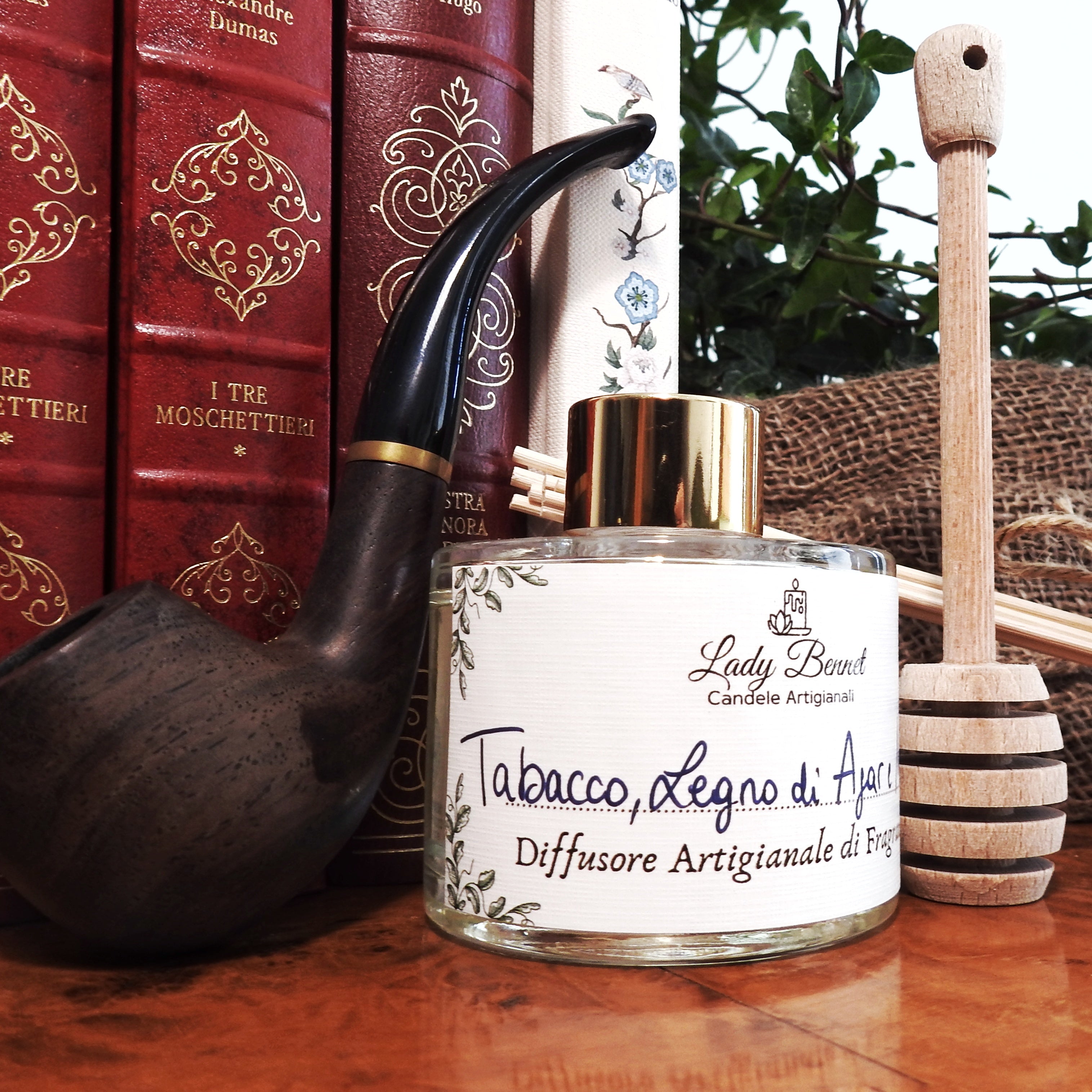 Diffusore Tabacco, Legno di Agar e Miele