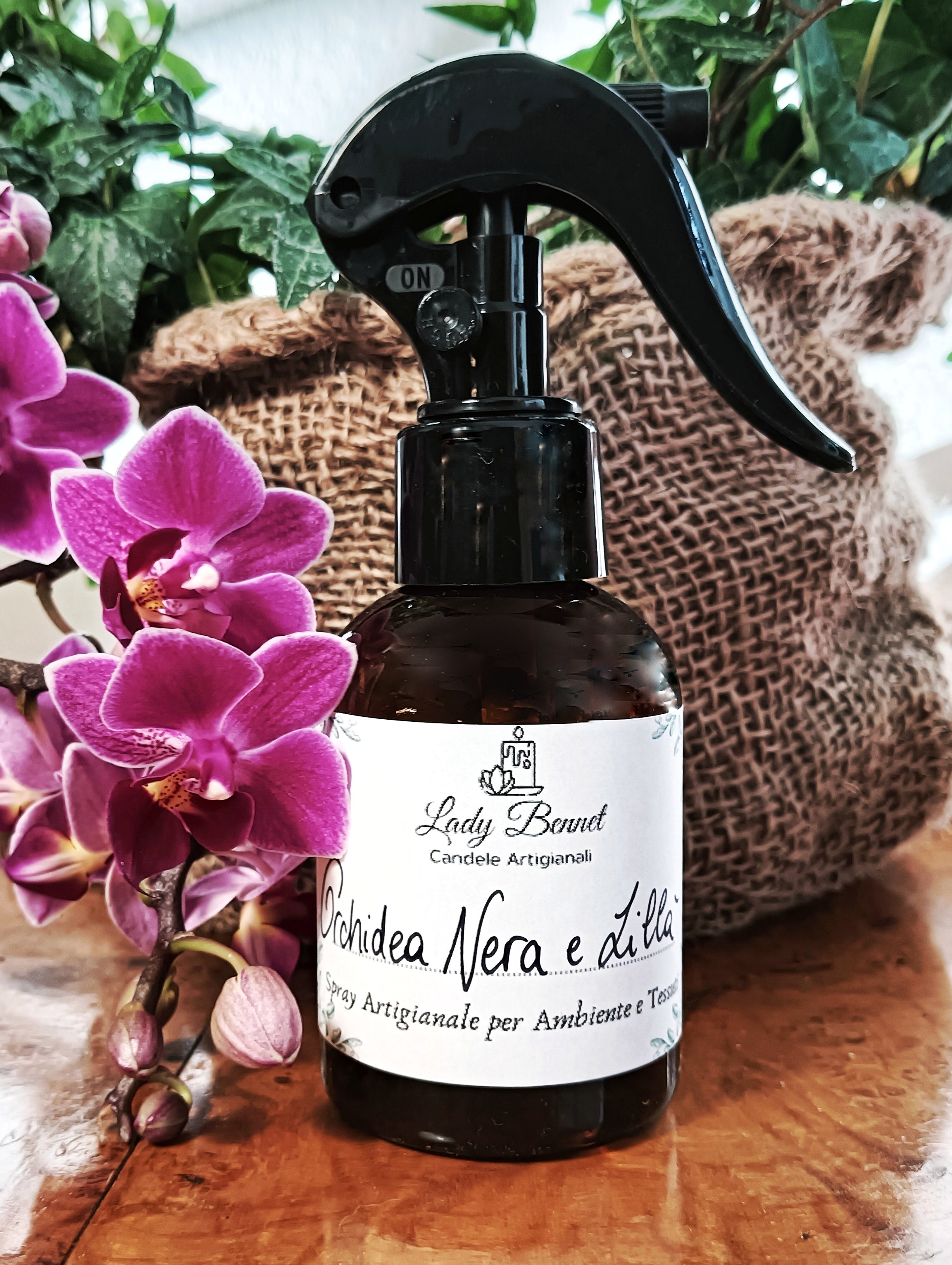 Spray Orchidea Nera e Lillà