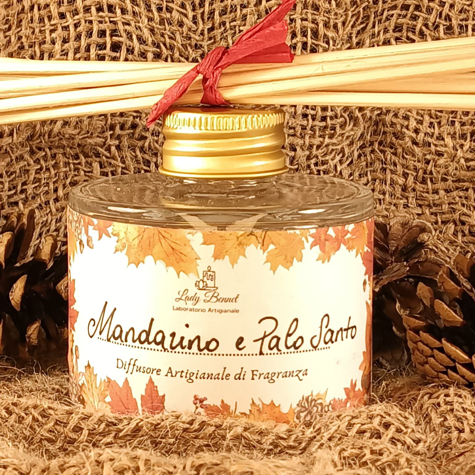 Diffusore Mandarino e Palo Santo