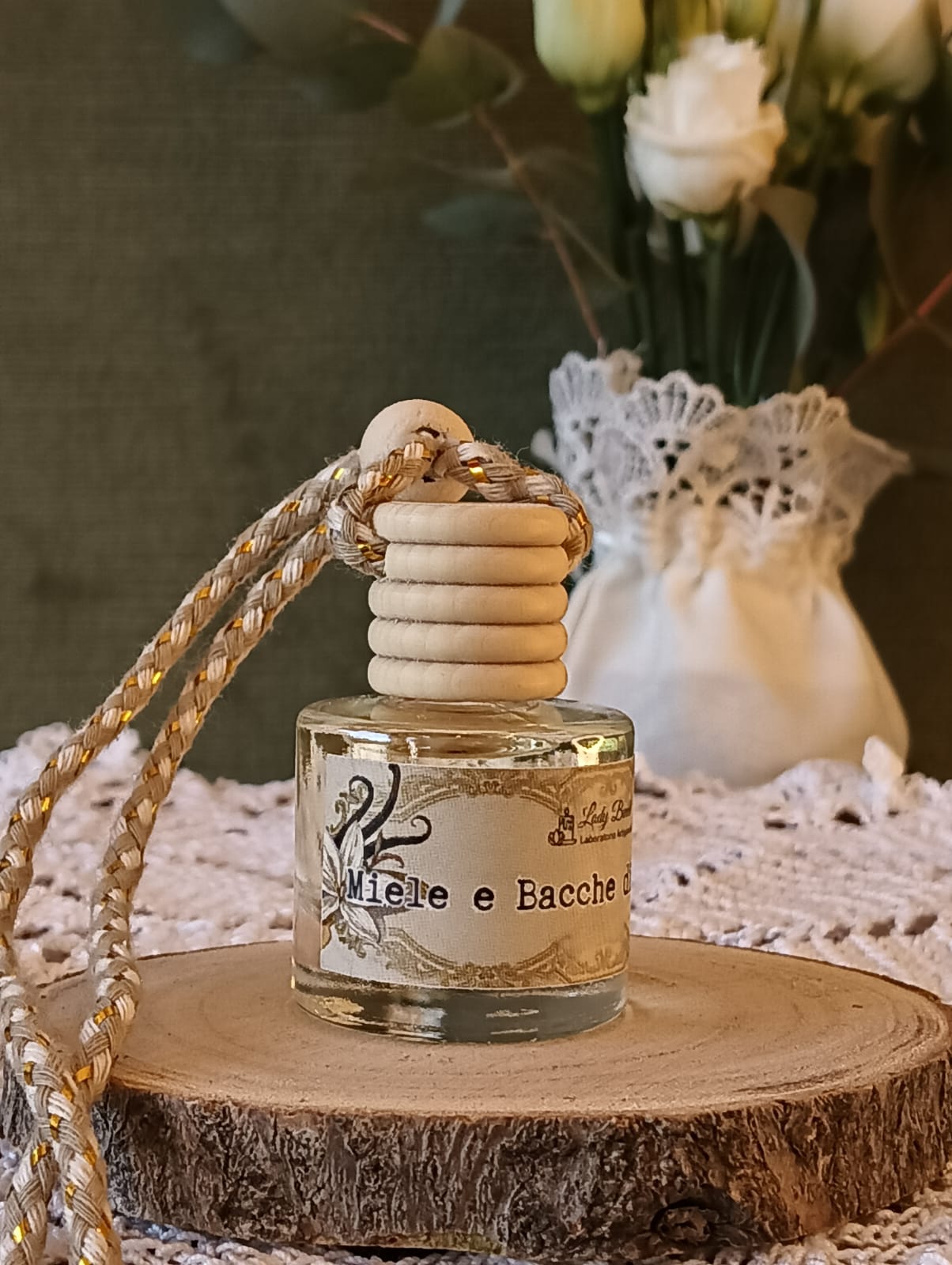 Profumatore per Auto Miele e Bacche di Vaniglia 10 ml