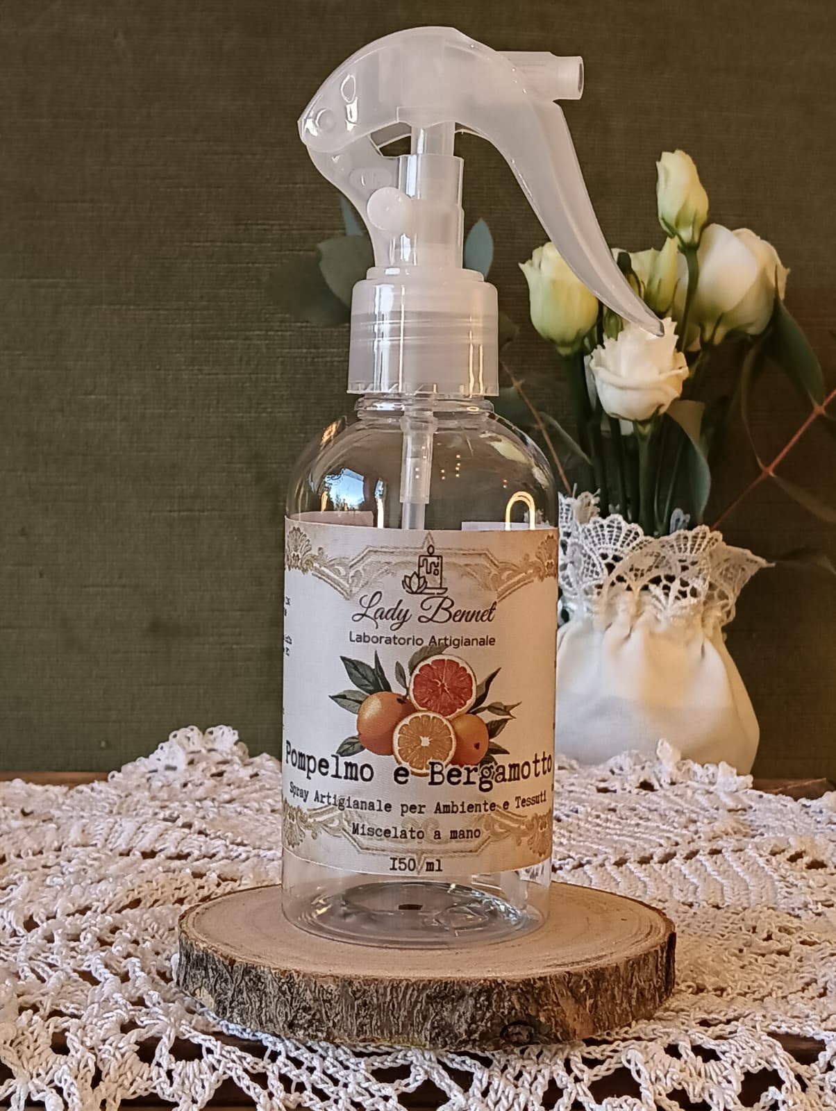 Spray Pompelmo e Bergamotto 150 ml