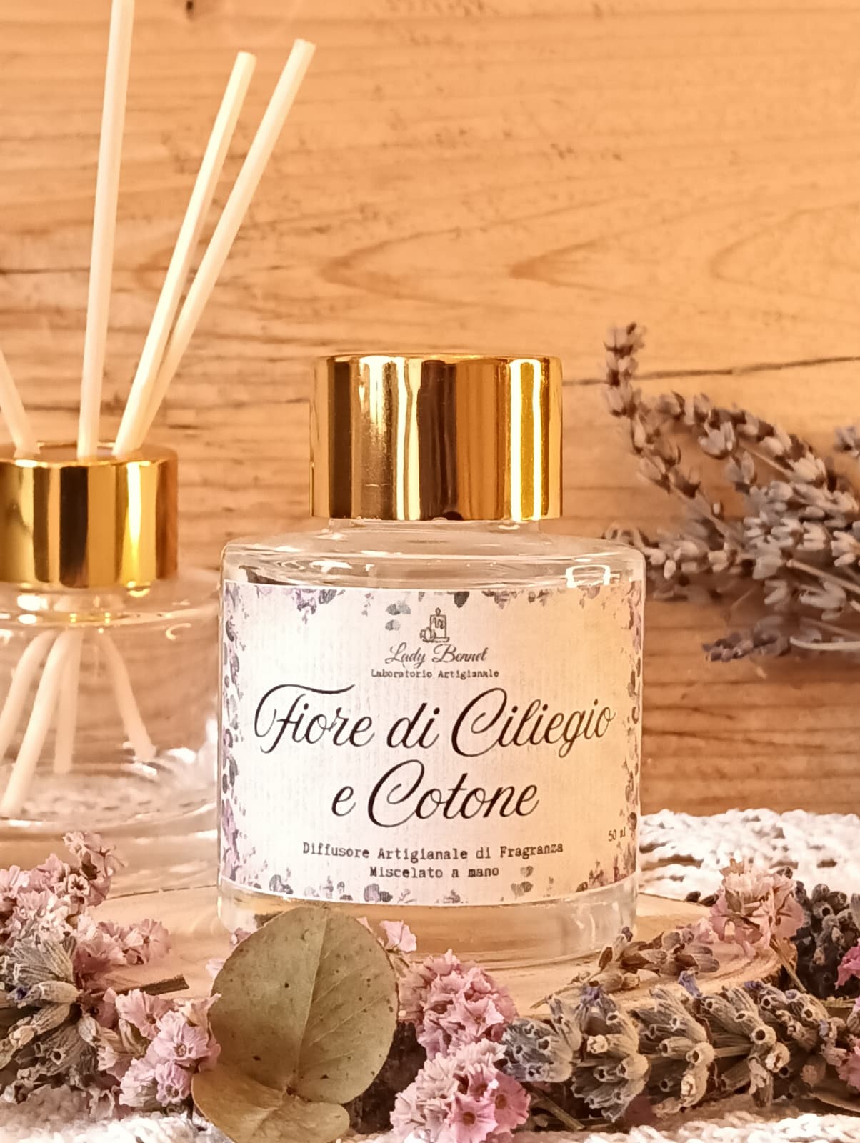 Diffusore Fiore di Ciliegio e Cotone 50 ml