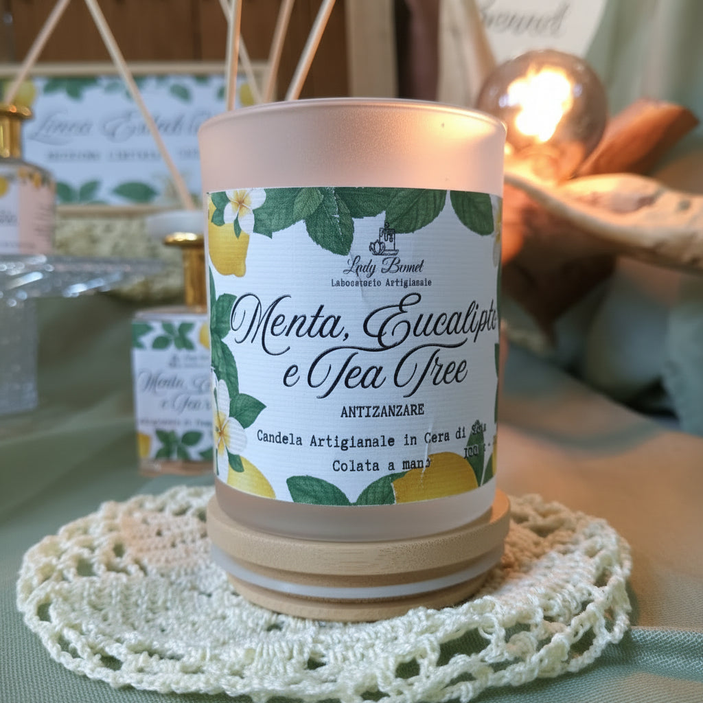 Menta, Eucalipto e Tea Tree 130 g