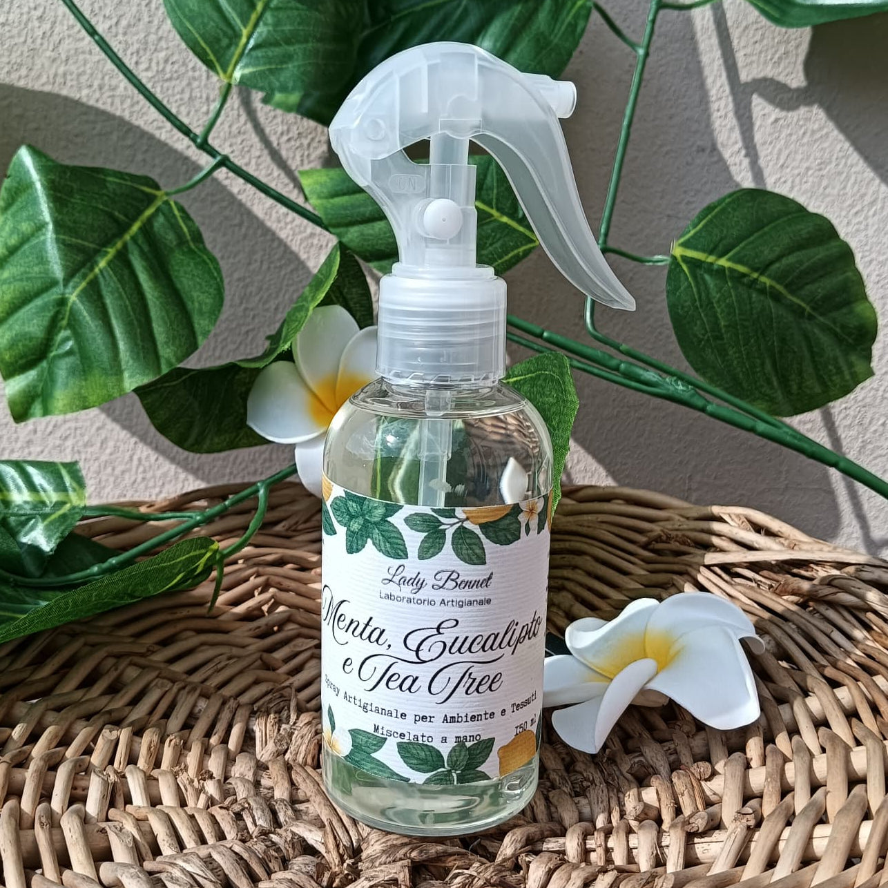 Spray Menta, Eucalipto e Tea Tree 150 ml