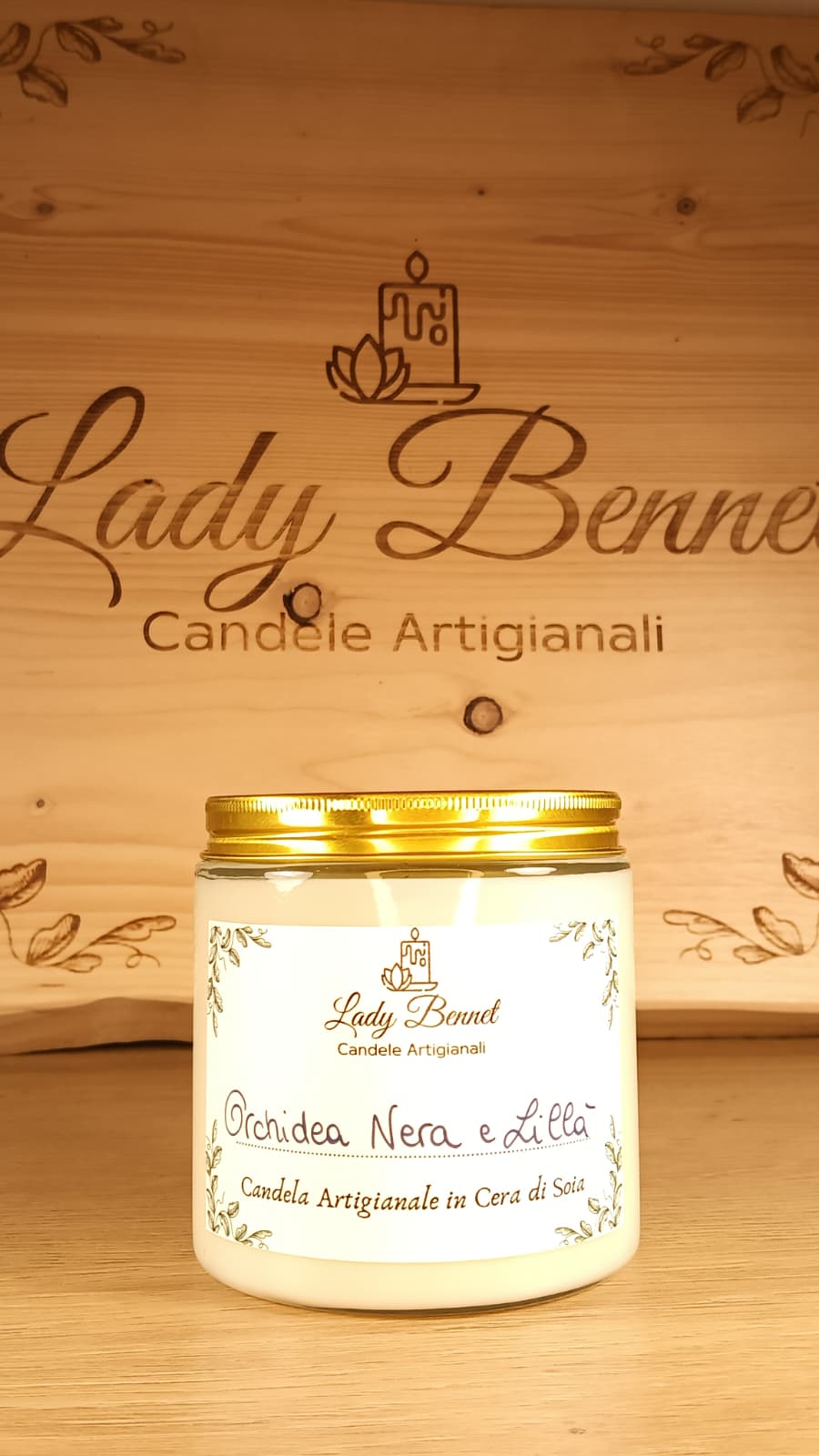 Orchidea Nera e Lillà 95 g